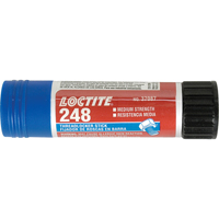 Quickstix Threadlocker 248 , Blue, Medium, 19 g, Stick Southpoint Industrial Supply