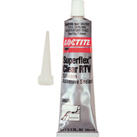 Scellant adh&eacute;sif &agrave; la silicone Superflex RTV, Tube, Transparent Southpoint Industrial Supply