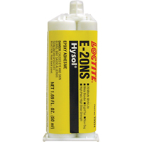Hysol E-20NS Epoxy, Two-Part, Dual Cartridge, 120 g., Tan Southpoint Industrial Supply