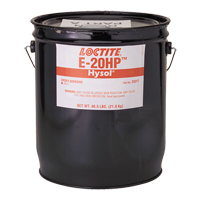E-20P Fast Setting Structural Adhesives , 5 gal., Pail, Two-Part, White Southpoint Industrial Supply