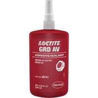 Letter Grade AV Threadlocker, Red, High, 250 ml, Bottle Southpoint Industrial Supply