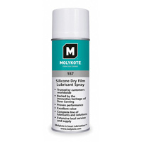 Molykote 557 Silicone Dry Film Lubricant, Aerosol Can Southpoint Industrial Supply