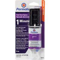 Gel Epoxy, 25 ml, Syringe, Two-Part, Clear Southpoint Industrial Supply