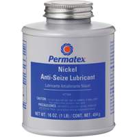 Nickel Anti-Seize Lubricant, Brush Top Can, 2400°F (1316°C) Max. Temp. AH102 | Southpoint Industrial Supply