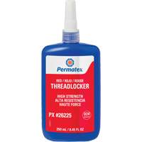 Permanent Strength Threadlocker, Red, High, 250 ml, Bottle AH116 | Southpoint Industrial Supply