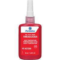 High Temperature Threadlocker, Red, High, 50 ml, Bottle AH122 | Southpoint Industrial Supply