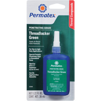 Penetrating Grade Threadlocker, Green, Low, 36 ml, Bottle AH130 | Southpoint Industrial Supply