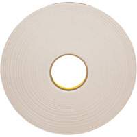 Ruban double face en mousse, 66 m (216') lo x 12,7 mm (1/2") la, 31 mils, Poly&eacute;thyl&egrave;ne Southpoint Industrial Supply