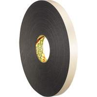 Ruban double face en mousse, 33 m (108') lo x 12,7 mm (1/2") la, 62 mils, Poly&eacute;thyl&egrave;ne Southpoint Industrial Supply