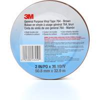 Ruban en vinyle pour travaux g&eacute;n&eacute;raux 764, 50,8 mm (2") la x 32,9 m (108') lo, 5 mils, Brun Southpoint Industrial Supply