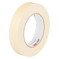 2307 Masking Tape, 24 mm (1") x 55 m (180'), Tan Southpoint Industrial Supply