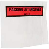 Packing List Envelope, 5-1/2" L x 4-1/2" W, Endloading Style Southpoint Industrial Supply
