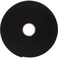 Ruban de mousse en vinyle 4504, 25,4 mm (1") la x 16,5 m (54') lo, 250 mils, Noir Southpoint Industrial Supply