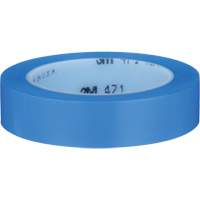 471 Vinyl Tape, 25.4 mm (1") W x 32.9 m (108') L, 5.3 mils, Blue Southpoint Industrial Supply