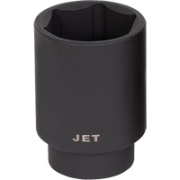 Socket, Impact, 1-11/16", 1/2" Drive, 6 Points, Deep Southpoint Industrial Supply