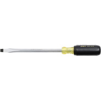 JKSS-8 Slot Screwdriver, 3/8" Tip, Square, 8" L, Cushion Grip Handle Southpoint Industrial Supply