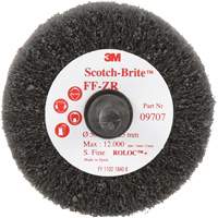 Brosse &agrave; lamelles pour la coupe et le polissage Scotch-Brite, Oxyde d'aluminium, Grain Fin, 2" x 1" x 1/4" Southpoint Industrial Supply