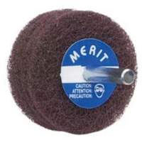 Abrasotex Non-Woven Disc Wheel, 3" Dia., Very Fine Grit, Aluminum Oxide Southpoint Industrial Supply