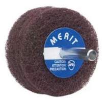 Abrasotex Non-Woven Disc Wheel, 4" Dia., Medium Grit, Aluminum Oxide Southpoint Industrial Supply