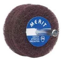 Abrasotex Non-Woven Disc Wheel, 4" Dia., Fine Grit, Aluminum Oxide Southpoint Industrial Supply