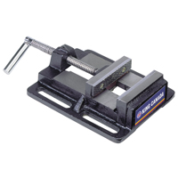 Drill Press Vise, 3" Jaw Width, 0" Throat Depth, Bench Mount Base Southpoint Industrial Supply