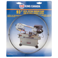 Scie &agrave; ruban pour m&eacute;tal, Acier au carbone, 93" lo x 3/4" la x &eacute;paisseur 0,032", 10 dents par pouce Southpoint Industrial Supply