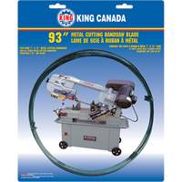 Lame de scie &agrave; ruban pour usage g&eacute;n&eacute;ral, Bim&eacute;tal, 93" lo x 3/4" la x &eacute;paisseur 0,032", 6-10 dents par pouce Southpoint Industrial Supply