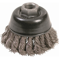 Knot Wire Cup Brushes - High Speed Small Grinder, 2-3/4" Dia. x 5/8"-11 Arbor Southpoint Industrial Supply