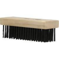 Brosse &agrave; r&eacute;curer &agrave; dos droit, Acier, 9 x 21 rangs de fils, Longueur 7-1/4" Southpoint Industrial Supply