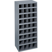 Armoires pour bacs de rangement en acier, 17-7/8" la x 12" p x 42" h, Gris Southpoint Industrial Supply