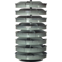 Modules de stockage Rotabin, 500 lb Capacit&eacute; par niveau, 8 Niveau(x), 66" ha x 34" dia Southpoint Industrial Supply