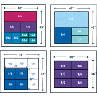Syst&egrave;me de contenants d'exp&eacute;dition 4845 de StakPak Plus, 15" la x 24" p x 14,5" h, Bleu royal Southpoint Industrial Supply