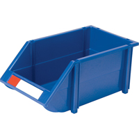 Stack & Hang Bin, 8-3/16" W x 6-3/16" H x 14" D, Blue Southpoint Industrial Supply