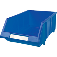 Stack & Hang Bin, 11-13/16" W x 7" H x 17-11/16" D, Blue Southpoint Industrial Supply