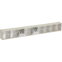 Tip-Out Bins Modular Storage System, 23-5/8" W x 2-1/2" D x 3-1/8" H, 9 Drawers Southpoint Industrial Supply