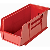 Ultra Stack & Hang Bin, 5-1/2" W x 5" H x 10-7/8" D, Red Southpoint Industrial Supply