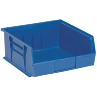 Ultra Stack & Hang Bin, 11" W x 5" H x 10-7/8" D, Blue Southpoint Industrial Supply