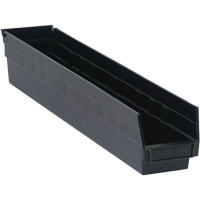Conductive Shelf Bin, 4-1/8" W x 23-7/8" D x 4" H, 50 lbs. Capacity Southpoint Industrial Supply