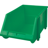 Stack & Hang Bin, 5-7/8" W x 4-11/16" H x 9-13/16" D, Green Southpoint Industrial Supply