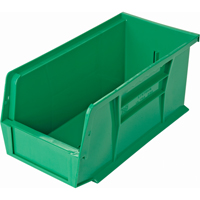Ultra Stack & Hang Bin, 5-1/2" W x 5" H x 10-7/8" D, Green Southpoint Industrial Supply
