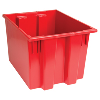 Contenants Stack & Nest, 13" x 19,5" x 15,5", Rouge Southpoint Industrial Supply
