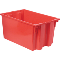 Contenants Stack & Nest, 12" x 23,5" x 15,5", Rouge Southpoint Industrial Supply