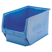 MAGNUM Bin, 11-7/8" H x 12-3/8" W x 19-3/4" D, 150 lbs. Capacity, Black Southpoint Industrial Supply