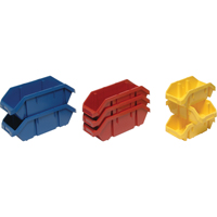 Boîtes &agrave; ramassage rapide "Quick Pick", 5" x 6,625" x 9,5", Rouge Southpoint Industrial Supply