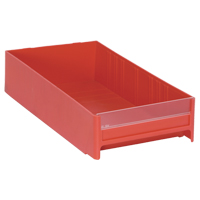 ARMOIRE TIROIR ROUGE 11"LX 5 5/8"LAX2 1/2"H, 5-5/8" la x 11" p x 2-1/2" h, Rouge Southpoint Industrial Supply