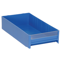 ARMOIRE TIROIR BLEU 11"LX5 5/8"LAX2 1/2"H, 5-5/8" la x 11" p x 2-1/2" h, Bleu Southpoint Industrial Supply