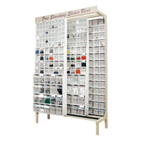 Free-Standing Tip-Out Bins Slider System, 48" W x 18" D x 77" H, 112 Drawers Southpoint Industrial Supply