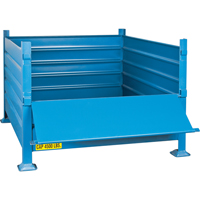 Bulk Stacking Containers, 30" H x 34.5" W x 40.5" D, 4500 lbs. Capacity Southpoint Industrial Supply