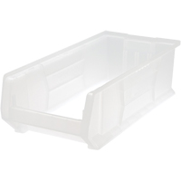 Contenants Hulk, 11" la, 7" h x 23-7/8" p, Transparent Southpoint Industrial Supply