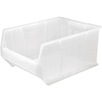 Contenants Hulk, 18-1/4" la, 12" h x 23-7/8" p, Transparent Southpoint Industrial Supply